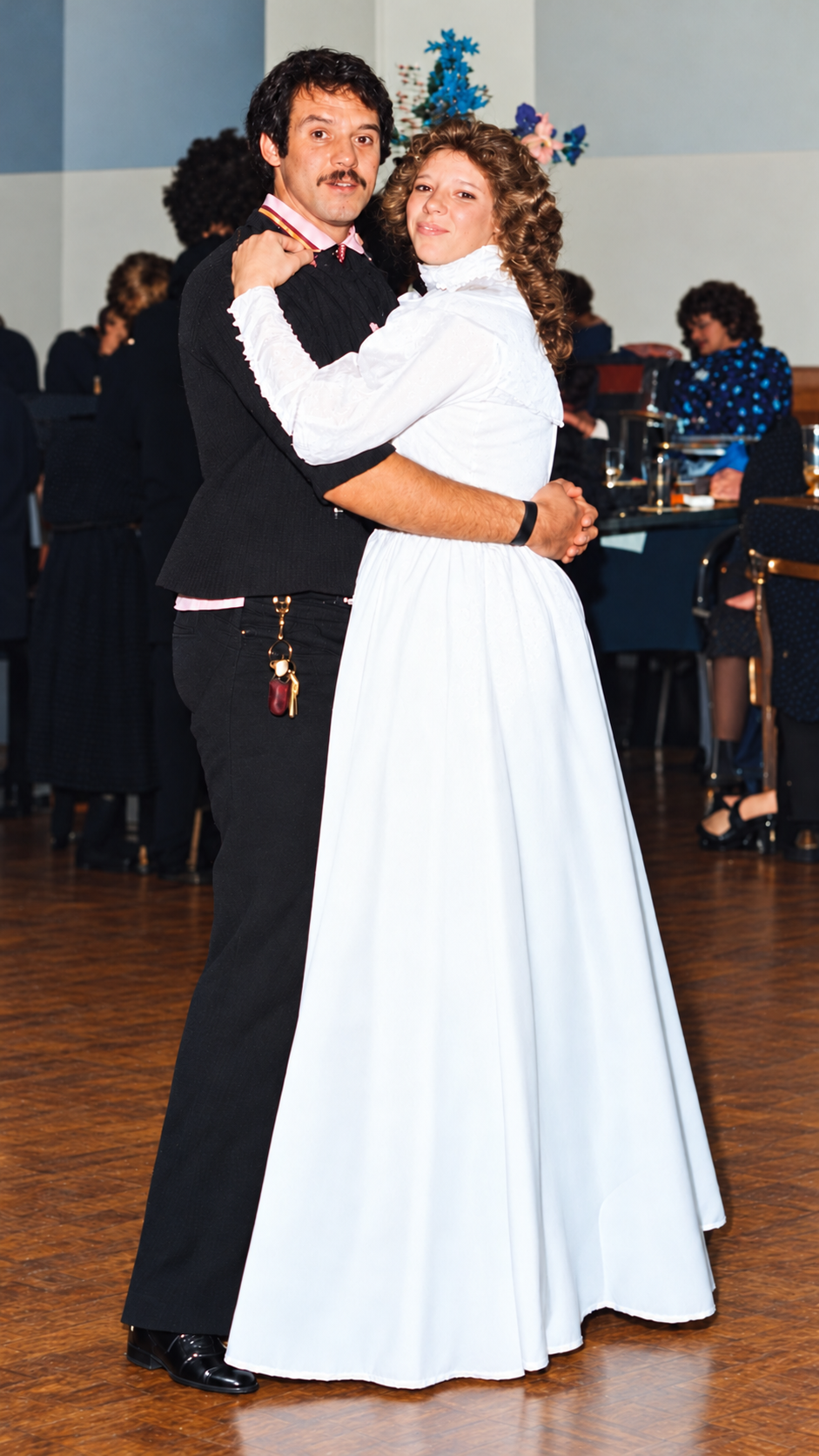 Billy and His Sister Patricia at Her Wedding